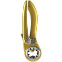 Ver imagem 1 de SAVORA ABRIDOR LATA 8x5x20cm INOX AMARELO