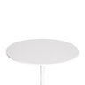 Mesa Saarinen Tulipa Redonda 120cm Tampo Madeira Branca Sala Cozinha Jantar - 2
