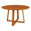 Ver imagem 6 de Mesa Jantar Redonda Laminado 110cm c/ 4 Cadeiras Aço Boucle