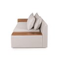 Ver imagem 6 de Sofá Cama Panamá Compose Linho Cinza Claro Império Estofados