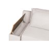 Sofá Cama Panamá Compose Linho Cinza Claro Império Estofados - 9