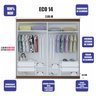 Guarda-Roupa Casal 100% MDF 2 Portas e 4 Gavetas Eco 14 Bom Pastor - 4