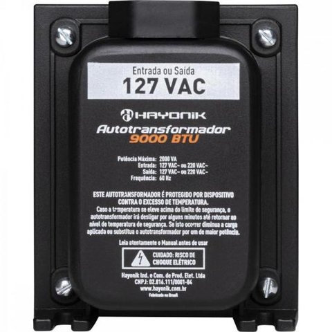 Autotrafo para Ar Condicionado 9000 Btu V2 Universal Hayonik