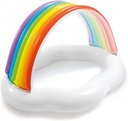 Ver imagem 2 de Piscina Banheira Infantil Nuvem Arco Iris 82L - Intex 57141