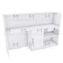 Ver imagem 5 de BALCÃO CAIXA ATENDIMENTO COM PORTA M458.B (LOJA, RECEPÇÃO) MUNDI MOVEIS