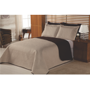 Ver imagem 1 de Cobre Leito Casal Dupla Face 3 Pçs Florença:marrom