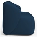 Ver imagem 7 de Sofá 2 Lugares Orgânico para Sala de Estar Living 170cm Heidy F04 Veludo Azul - Lyam Decor