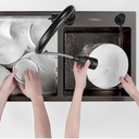 Ver imagem 4 de Cuba Pia Gourmet Dupla Cozinha Aço Inox com Acessórios 78x43cm - Brinovar