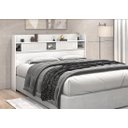 Ver imagem 1 de Cabeceira Dubai Queen Box 1,60 Branco Mdf/mdp Resistente