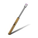 Ver imagem 1 de Isqueiro Acendedor Eletrônico com Usb Recarregável Rotação 360 Graus em Aço Inoxidável