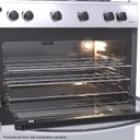 Ver imagem 5 de FOGAO 5 BOCAS VENAX GAUDI GIII BRANCO GAS GLP