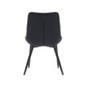 Kit 2 Cadeira de Jantar Chicago Design Couro Sintético Preto - 5
