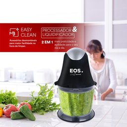 Miniprocessador e Liquidificador EOS EL1Q01 1,5L 450W 220V - 5