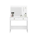 Ver imagem 3 de Penteadeira Cad com Led 2 Gavetas Branco Belufan Móveis