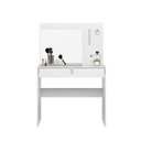 Ver imagem 2 de Penteadeira Cad com Led 2 Gavetas Branco Belufan Móveis