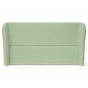 Ver imagem 4 de Cabeceira de Cama Box Viuva 1,20m Livia Boucle Verde - Mirra Decor