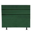 Ver imagem 2 de Cabeceira Estofada Argentina 195cm King Size para Cama Colchão Box Quarto Suede Verde - Aurora Line