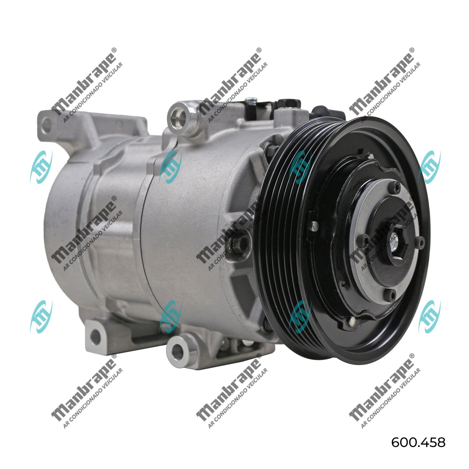 Compressor Modelo Doowon Dve 14n Hyundai Creta 1.6 2017> 12v - 2