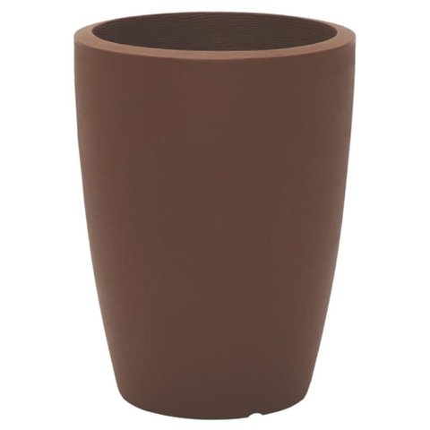 Vaso Alto 67cm Tramontina Thai Polietileno Terracota Plantas