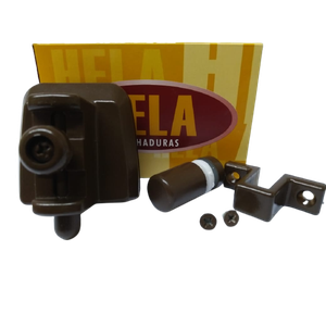 Kit 04 para Montagem de Janela de Correr 2 Folhas Marrom