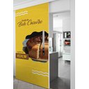 Ver imagem 2 de Adesivo Para Porta Bolo Caseiro- 73X210Cm