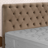 Cabeceira Marrom Taupe 1,60 M Simbal - 4