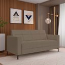 Ver imagem 2 de Sofá Living Decorativo Houston 2 Lugares 160cm Pés em Metal Veludo Castor G33 - Gran Belo