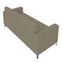 Ver imagem 3 de Sofá Living Decorativo Houston 2 Lugares 160cm Pés em Metal Veludo Castor G33 - Gran Belo
