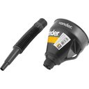 Ver imagem 2 de Funil Plástico Preto Flexível 140mm Vonder