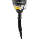 Ver imagem 1 de Funil Plástico Preto Flexível 140mm Vonder