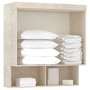 Ver imagem 4 de Jogo de Quarto Solteiro Modulado 043 Smart - Eucamóveis - Crema/Branco
