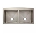 Ver imagem 1 de Cuba Dupla Farm House Estilo Fazenda ou Avental aço inox 1mm escovado SA202 83,5x52,7x22,9cm