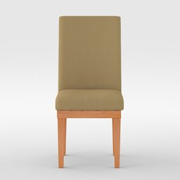 Cadeira de Jantar Reforçada Estofada - Balaqui Decor Cor:Capuccino - 3