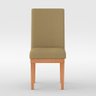 Cadeira de Jantar Reforçada Estofada - Balaqui Decor Cor:Capuccino - 3