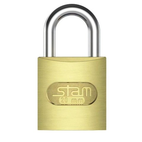 Cadeado de 20mm com 10 Unidades - Stam