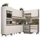 Ver imagem 3 de Armário de Cozinha Completa de Canto 462cm Branco Reims Madesa 02