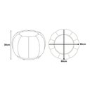 Ver imagem 5 de Kit Poltrona Decorativa Concha c/Almofada e Puff Boucle Rosê Abobora - Montanaris Decor