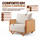 Ver imagem 5 de Poltrona Prime Decorativa com Mola Bonnel Espuma D28 - Bege