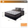 Cama Box + Colchão Queen Size Molas Ensacadas Visco Gel Nashville Pillow Top 158x198x67cm - 3