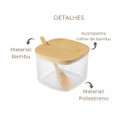 Ver imagem 4 de Açucareiro Oxo Good Grips Bambu - 9x10.5x11.5cm - Ps+bambu