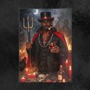 Ver imagem 3 de Placa Decorativa Exu Umbanda Religioso Enfeite de Parede