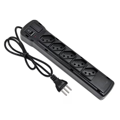 Filtro de Linha Fiolux 5 Tomadas Botão Liga/desliga