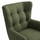 Ver imagem 7 de Poltrona Decorativa Malta Giratória Linho Color Trend Tca 307 88cm Milani Movelaria
