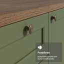 Ver mais imagens de Armário Aéreo 50cm 1 Porta Rustic/verde Vik Madesa