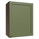 Ver imagem 1 de Armário Aéreo 50cm 1 Porta Rustic/verde Vik Madesa