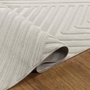 Ver imagem 3 de Tapete Sisal Chevron Capadócia 3,00x2,50m Pemogo Cor:bege 339