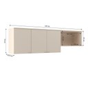 Ver imagem 6 de Cozinha Compacta Ayla Yescasa Bege/Off White/Tauari Ambar