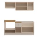 Ver mais imagens de Cozinha Compacta Ayla Yescasa Bege/Off White/Tauari Ambar