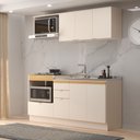 Ver imagem 3 de Cozinha Compacta Ayla Yescasa Bege/Off White/Tauari Ambar