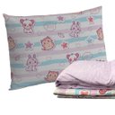 Ver imagem 1 de Jogo Cama Pet Love 100% Algodao Solteiro 3 Peças 140x210cm